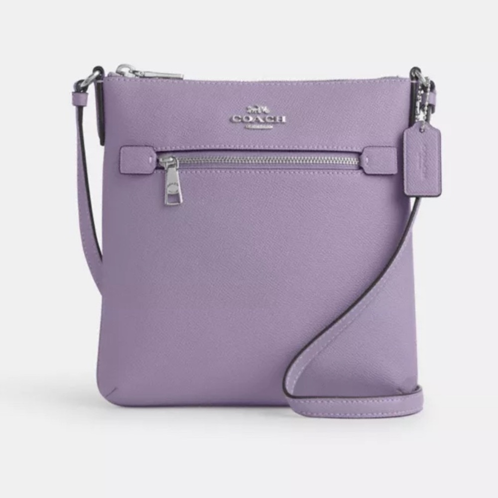 Light Violet mini Rowan bag Coach